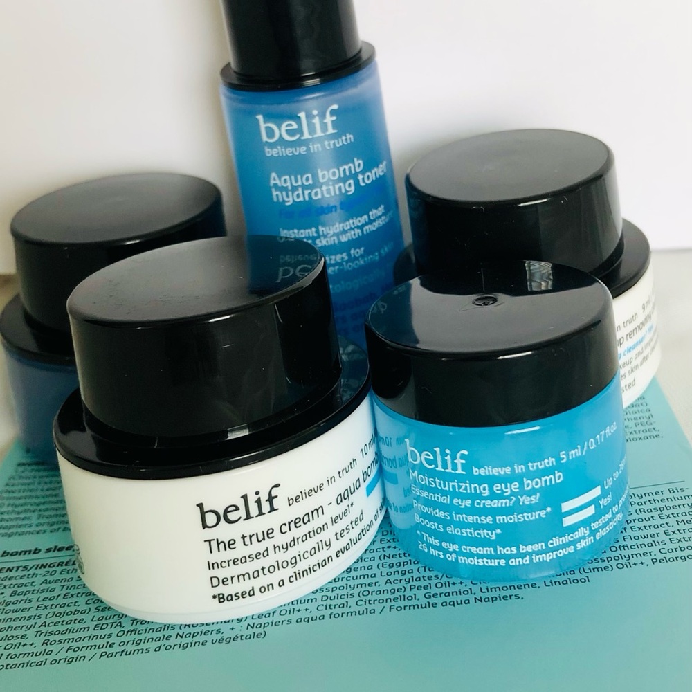 Belif Aqua Bomb Hydrating Moisturizer - Blue Sample New